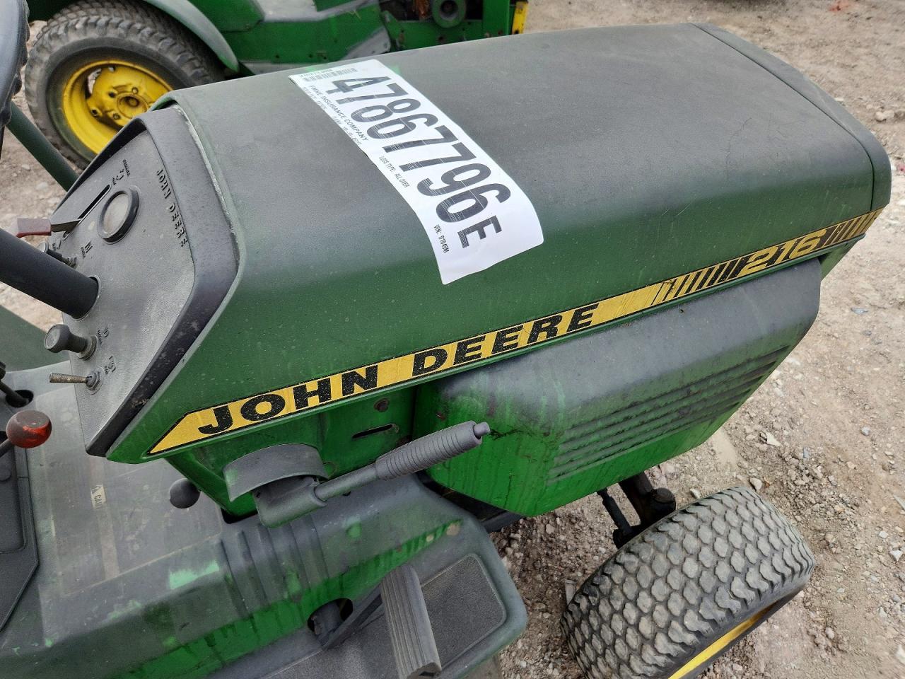 1954 John Deere 216 Lawn Mower