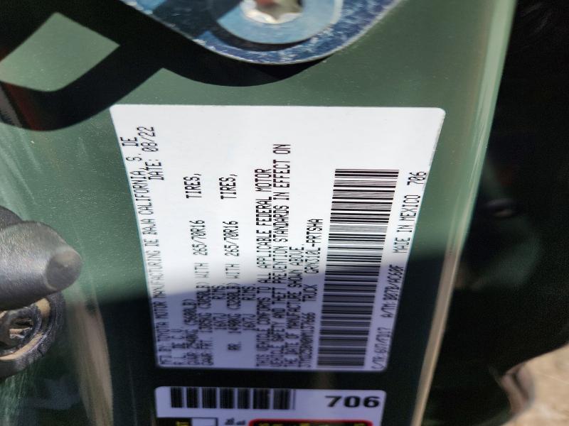 2022 Toyota Tacoma trd Off-road