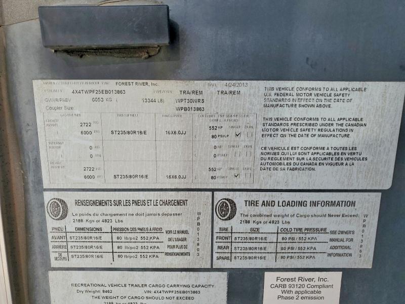 2014 Trailers 2014 Forest River Work and Play Camper