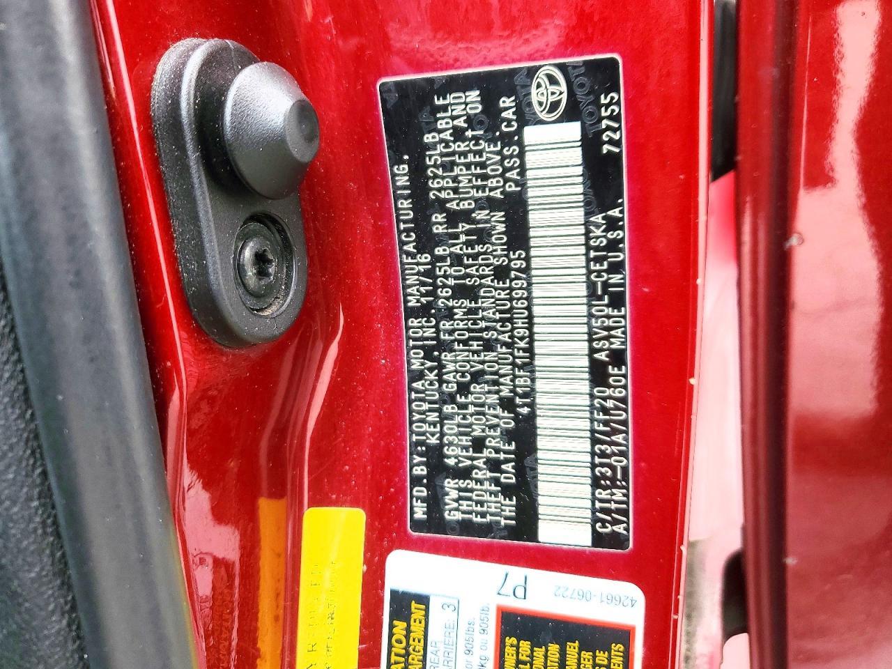 2017 Toyota Camry se