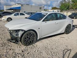 Lexus salvage cars for sale: 2024 Lexus Is 350 f Sport Design