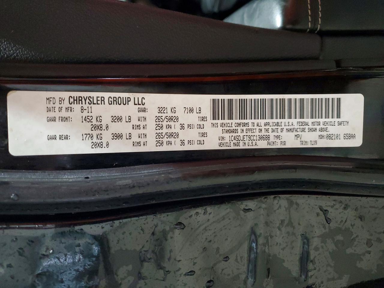 2012 Dodge Durango Citadel