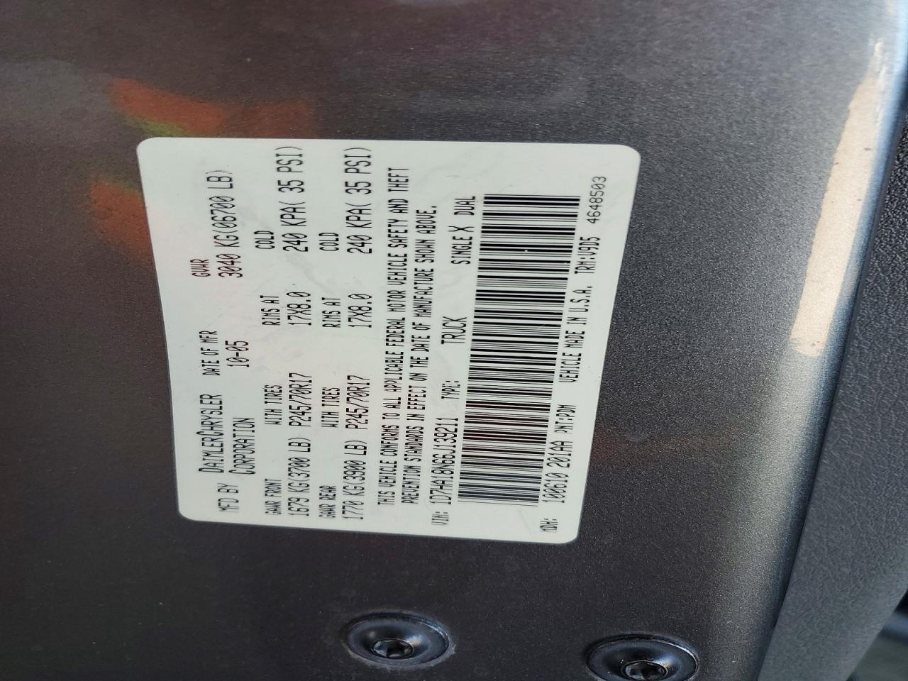 2006 Dodge RAM 1500 ST