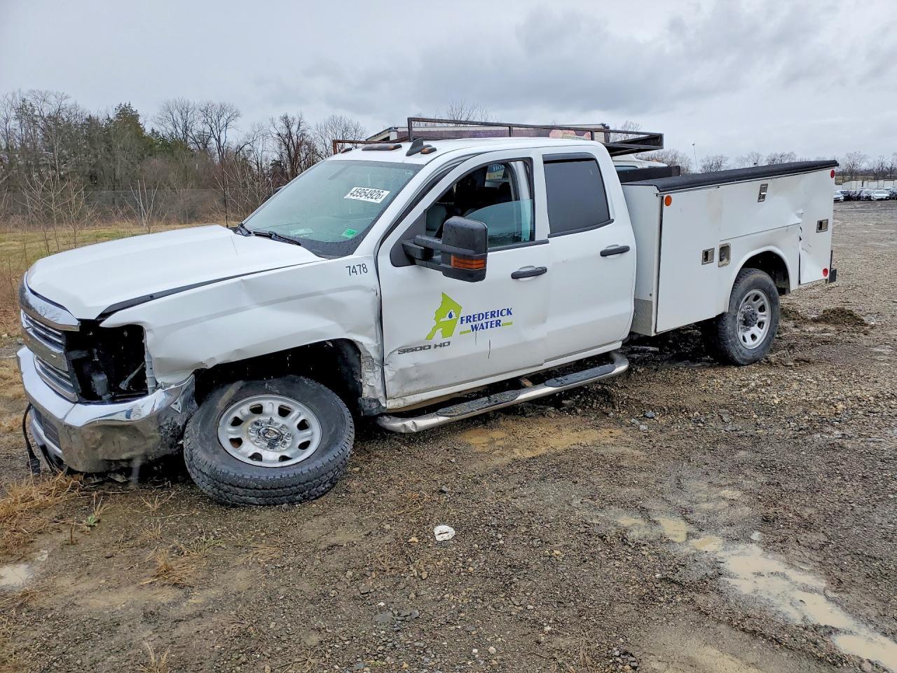 2018 Chev Rolet Silverado Utility / Service Truck