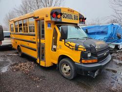 Salvage trucks for sale at Bowmanville, ON auction: 2010 Thomas Minotour G4500-School Bus