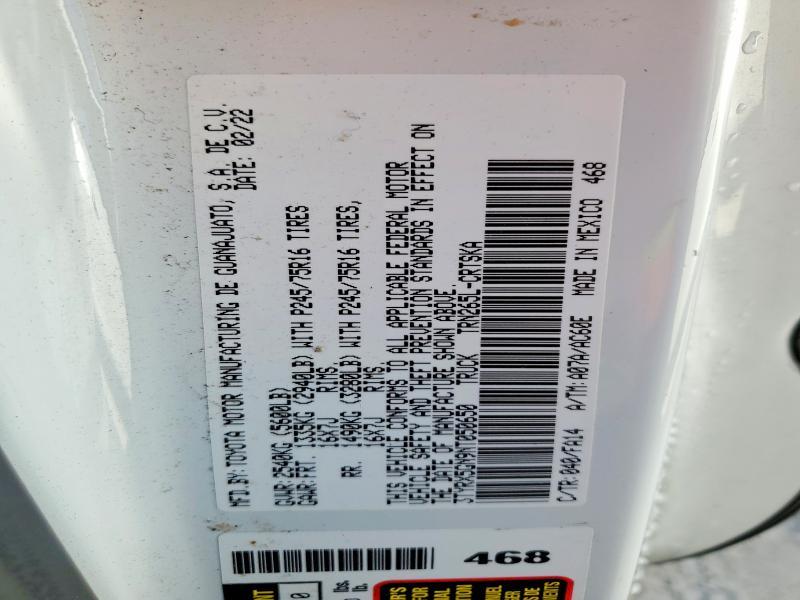 2022 Toyota Tacoma sr