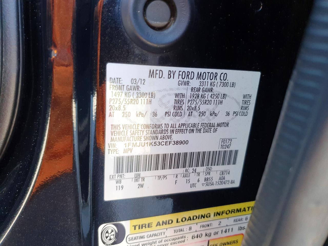 2012 Ford Expedition Limited