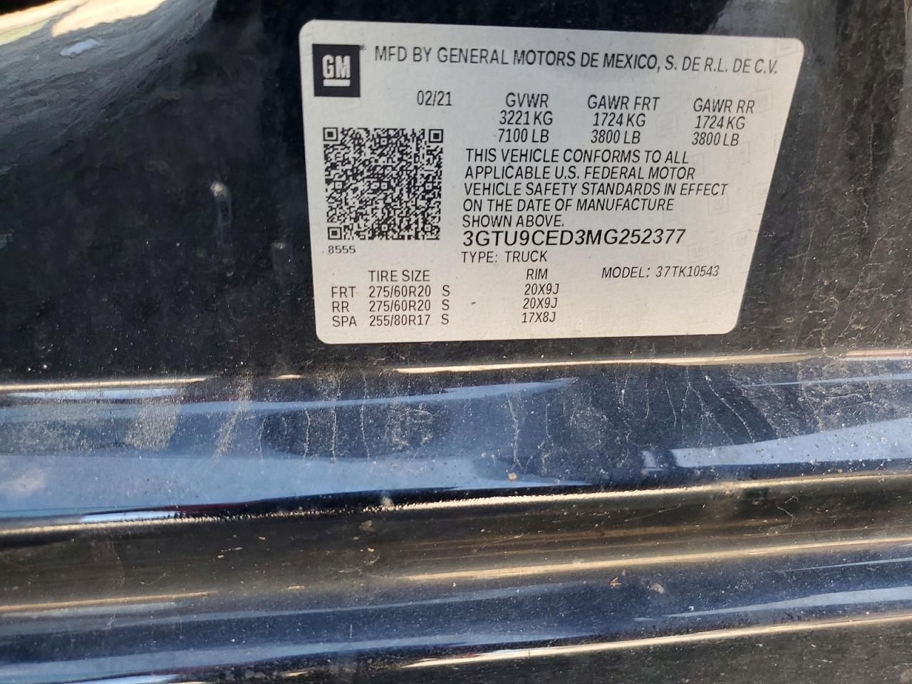 2021 GMC Sierra K1500 Elevation