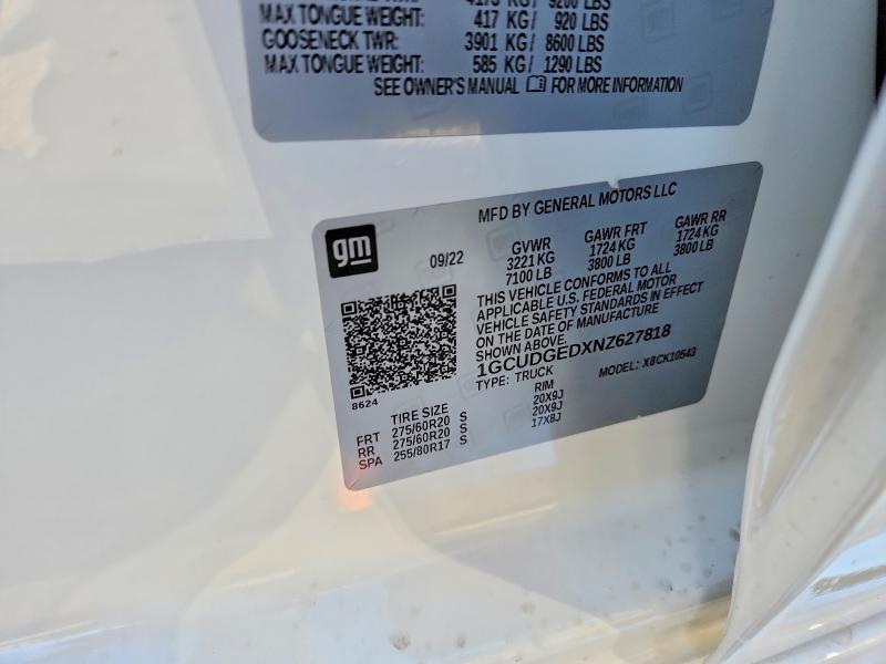 2022 Chevrolet Silverado K1500 ltz