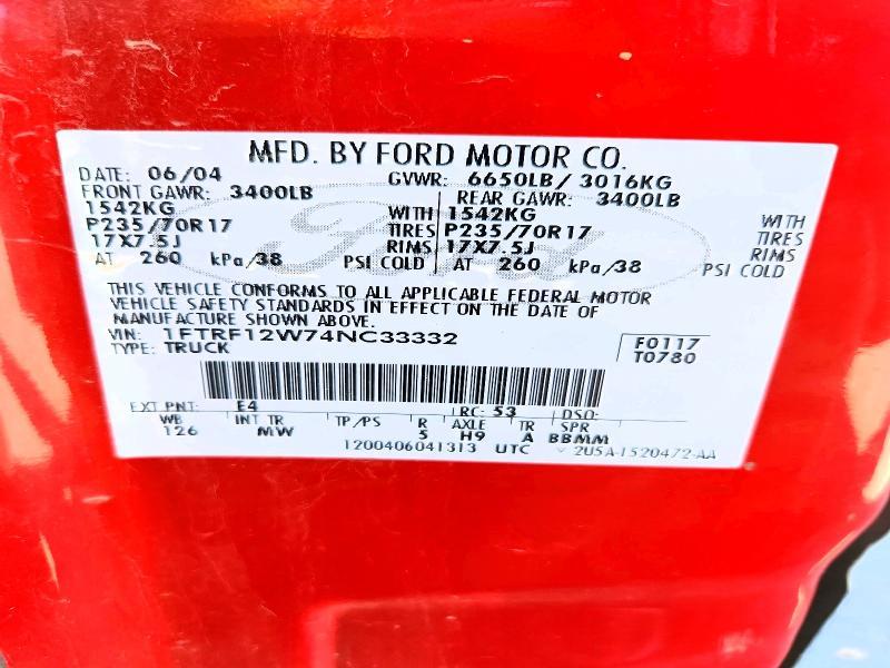 2004 Ford F150
