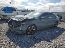 Hyundai salvage cars for sale: 2021 Hyundai Elantra sel