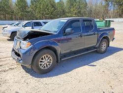 Salvage trucks for sale at Gainesville, GA auction: 2018 Nissan Frontier SV