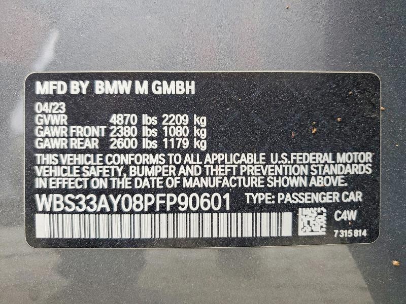 2023 BMW M3 Competition