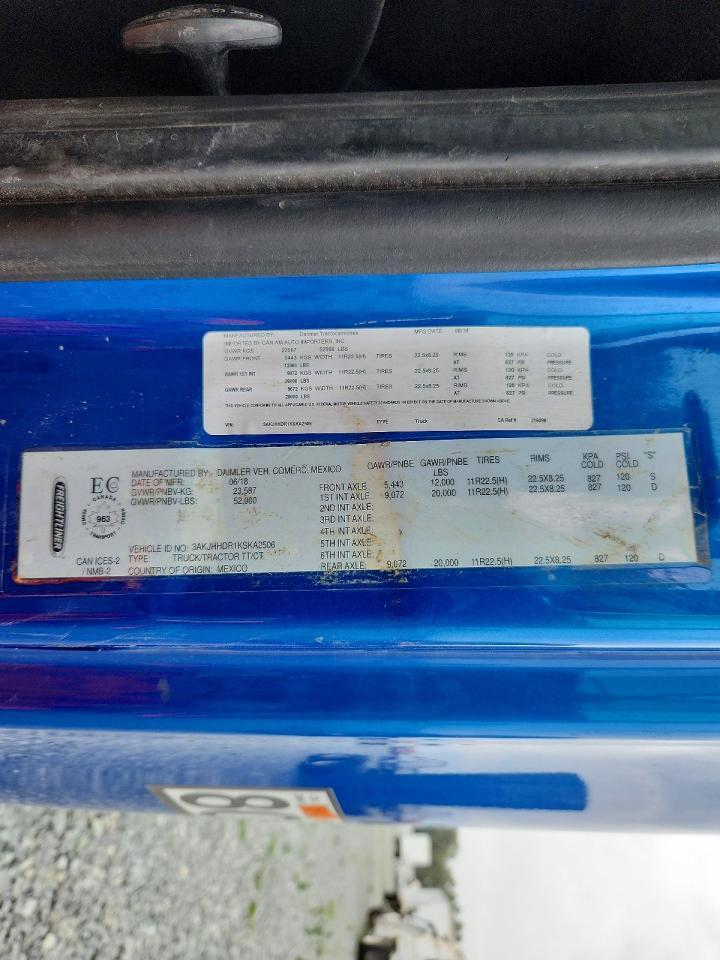 2019 Freigliner 2019 Freightliner Cascadia 126 Semi Truck