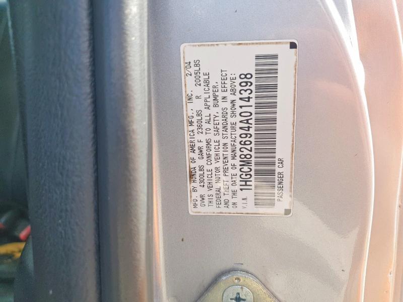 2004 Honda Accord ex
