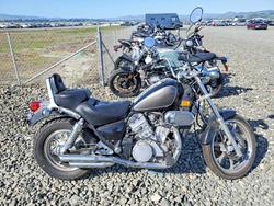 Salvage motorcycles for sale at American Canyon, CA auction: 2001 Kawasaki VN750