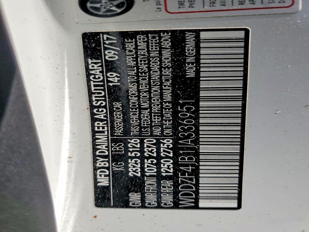 2018 Mercedes-Benz E 300