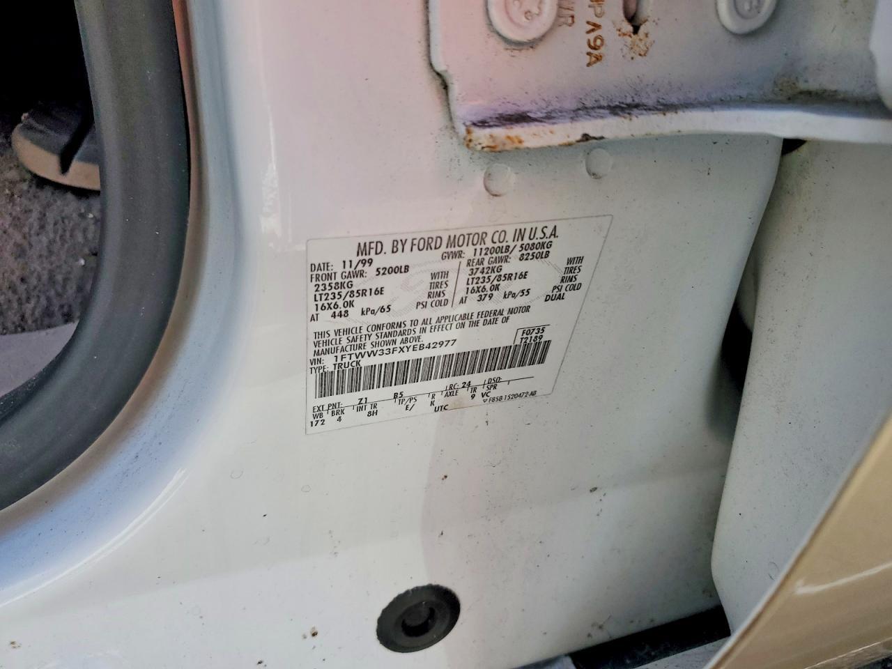 2000 Ford F350 Super Duty