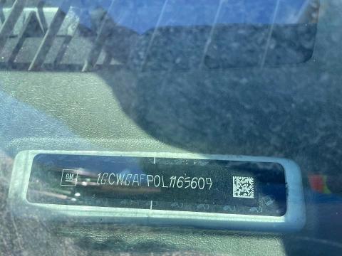 2020 Chevrolet Express G2500 Utility / Service Van