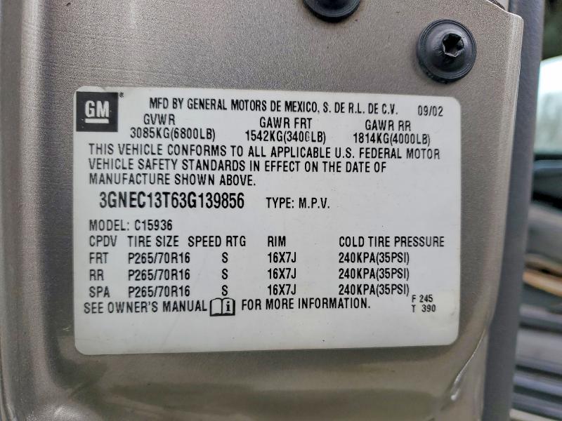 2003 Chevrolet Avalanche C1500