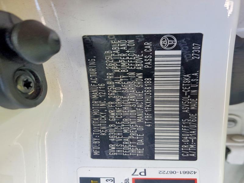 2017 Toyota Camry se