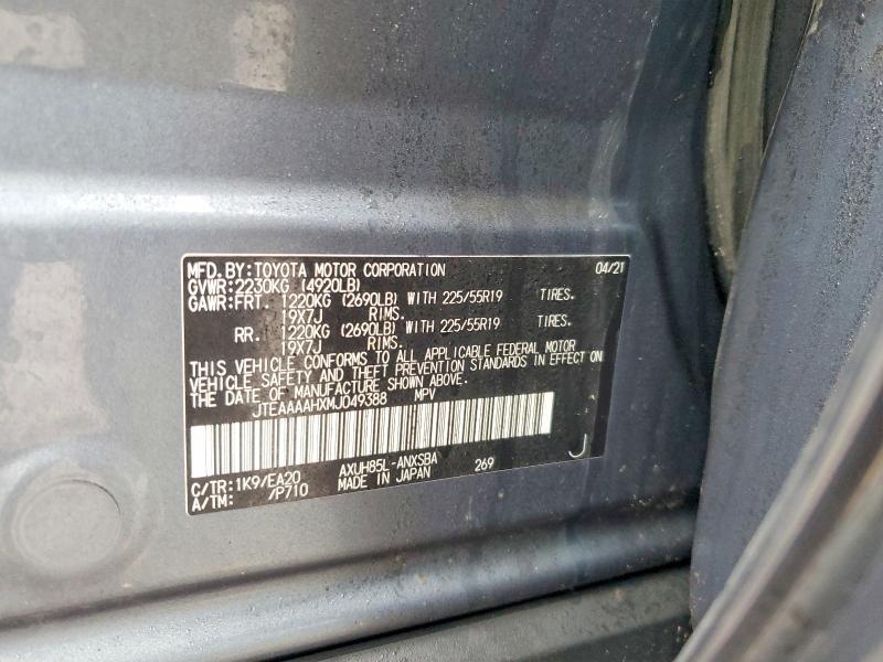 2021 Toyota Venza Limited