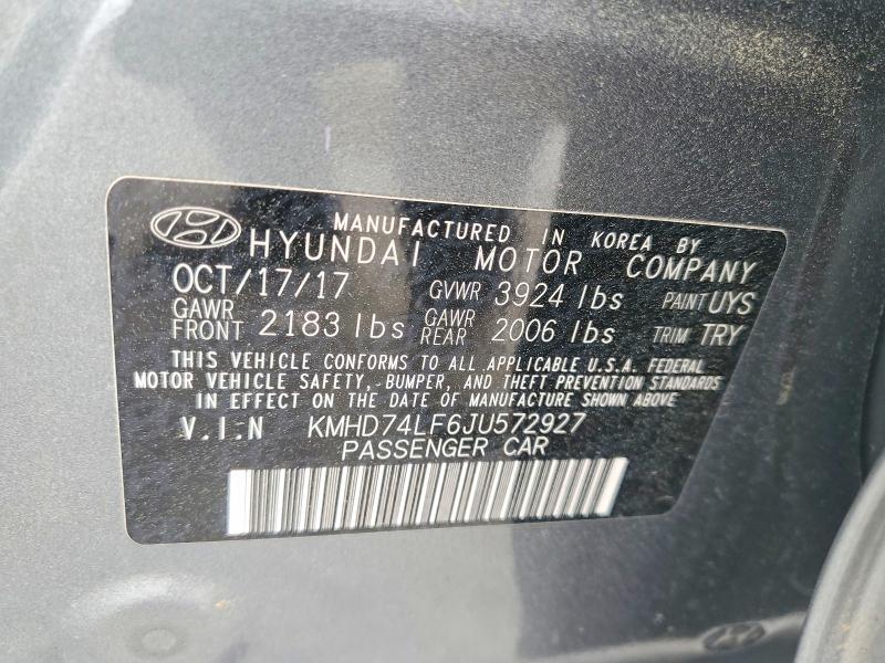 2018 Hyundai Elantra se