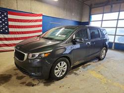 Salvage cars for sale from Copart Indianapolis, IN: 2018 KIA Sedona lx