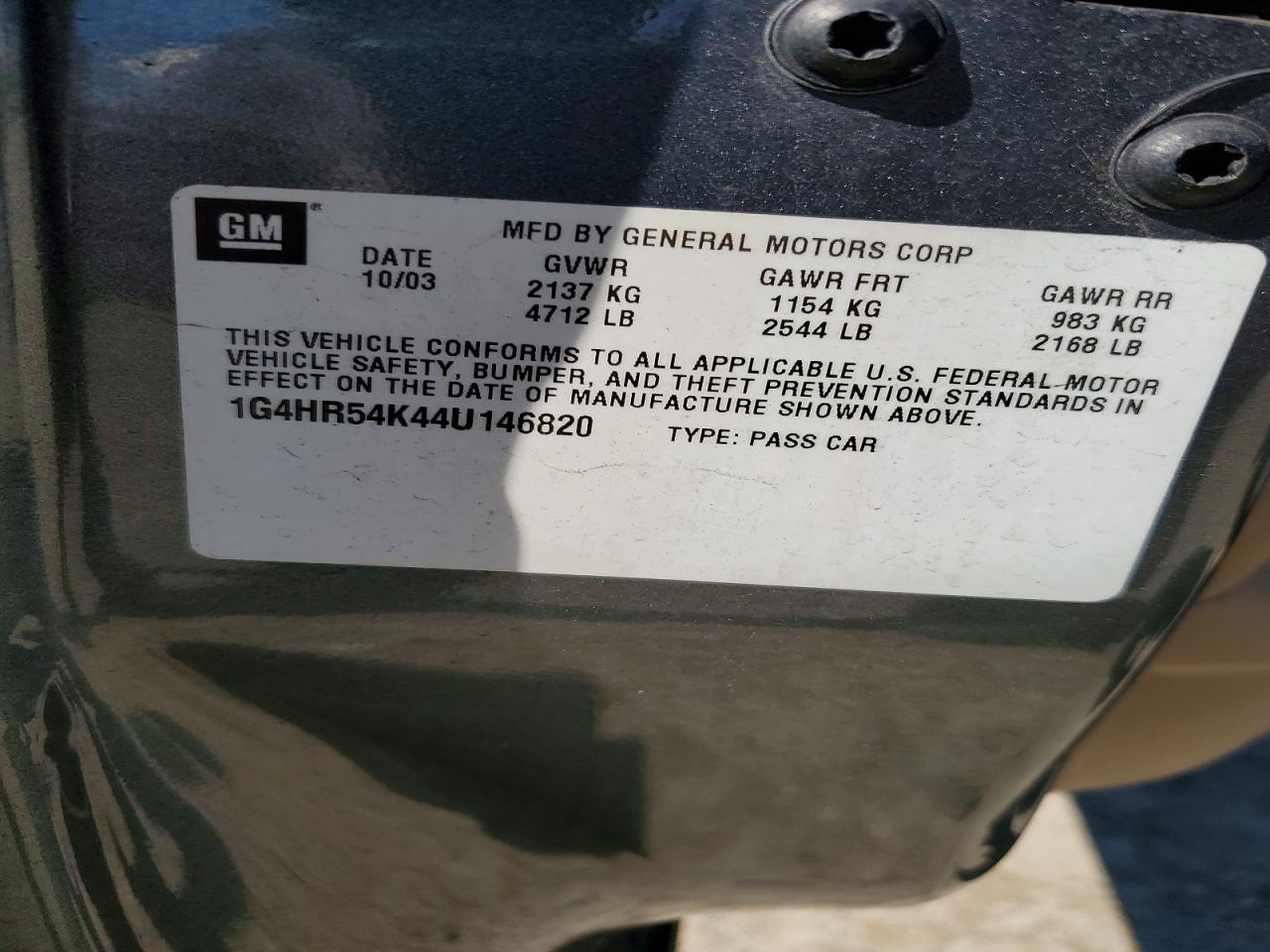 2004 Buick Lesabre Limited