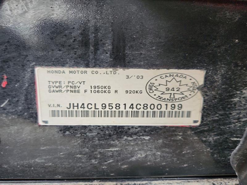 2004 Acura TSX