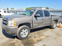 Salvage trucks for sale at Bakersfield, CA auction: 2007 Chevrolet Silverado K1500 Crew Cab
