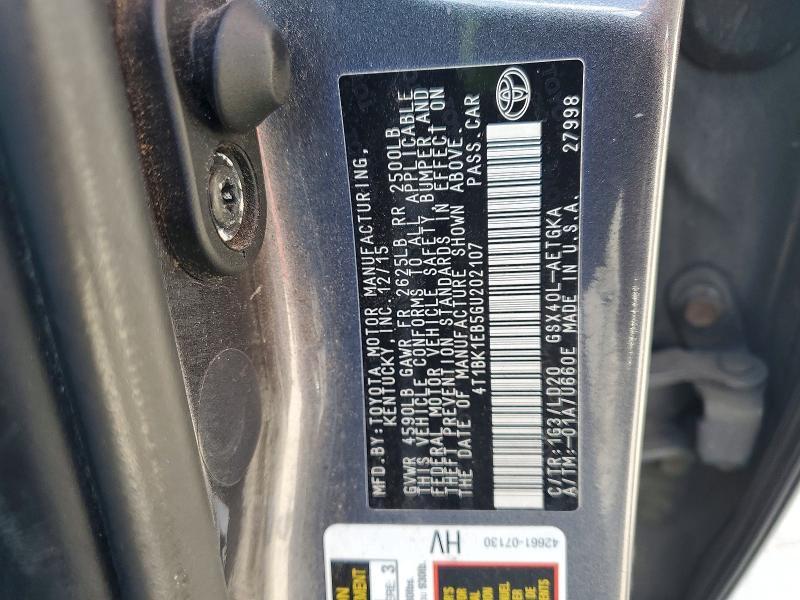 2016 Toyota Avalon xle
