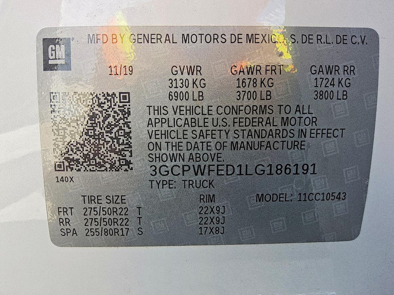 2020 Chevrolet Silverado C1500 High Country