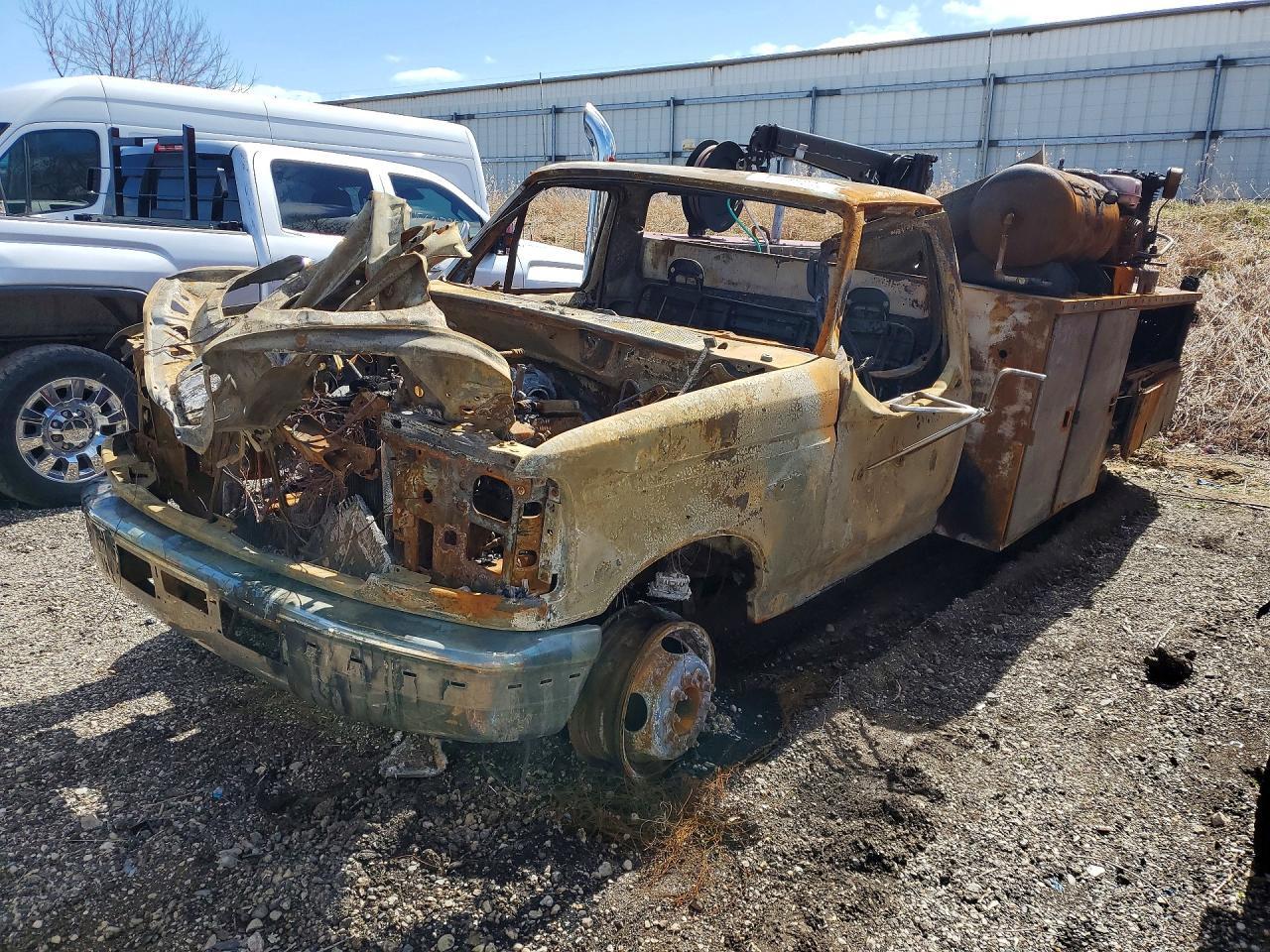 1997 Ford F Super Duty Utility / Service Truck