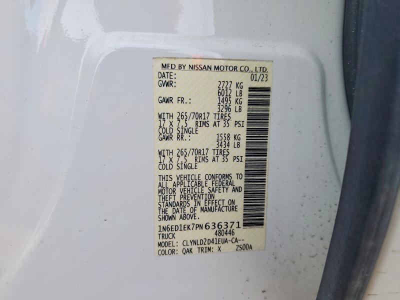 2023 Nissan Frontier PRO-4X