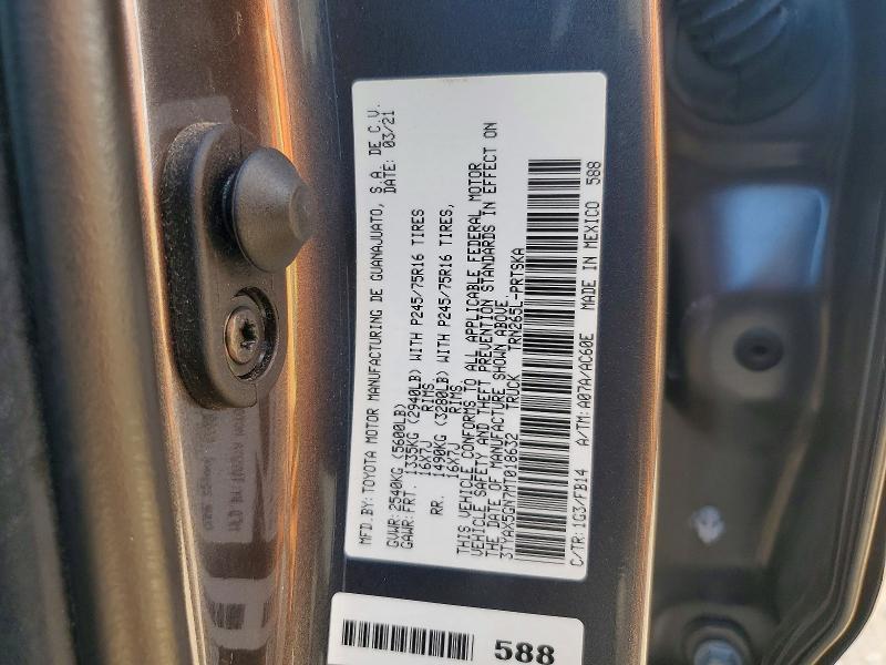 2021 Toyota Tacoma SR