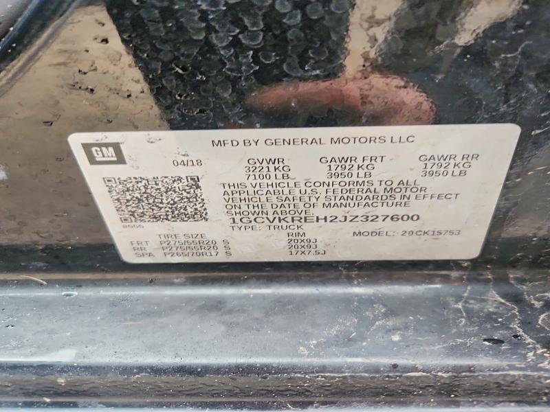 2018 Chevrolet Silverado K1500 LT