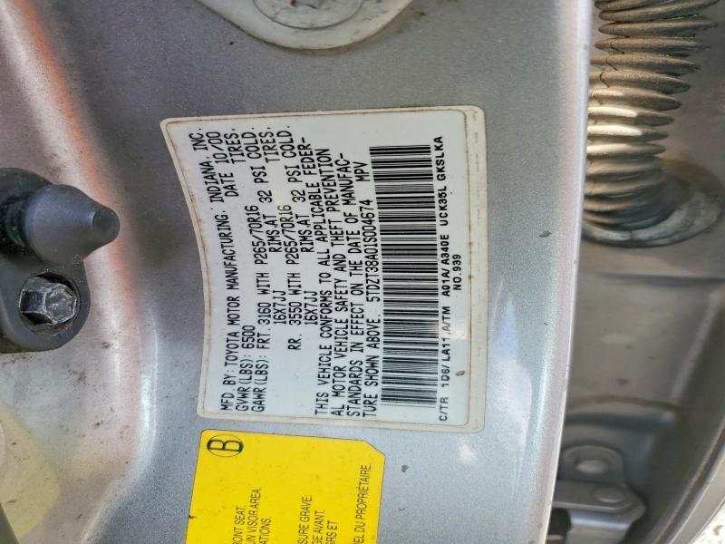 2001 Toyota Sequoia Limited