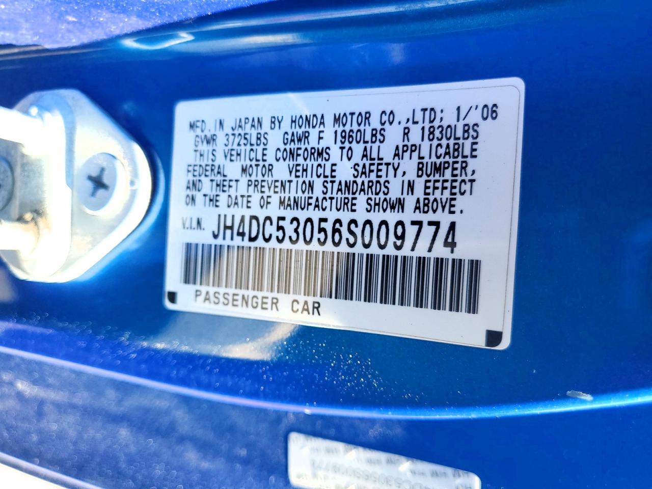 2006 Acura Rsx Type-s