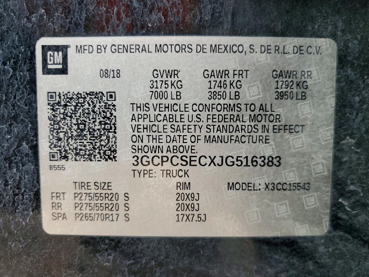 2018 Chevrolet Silverado C1500 LTZ
