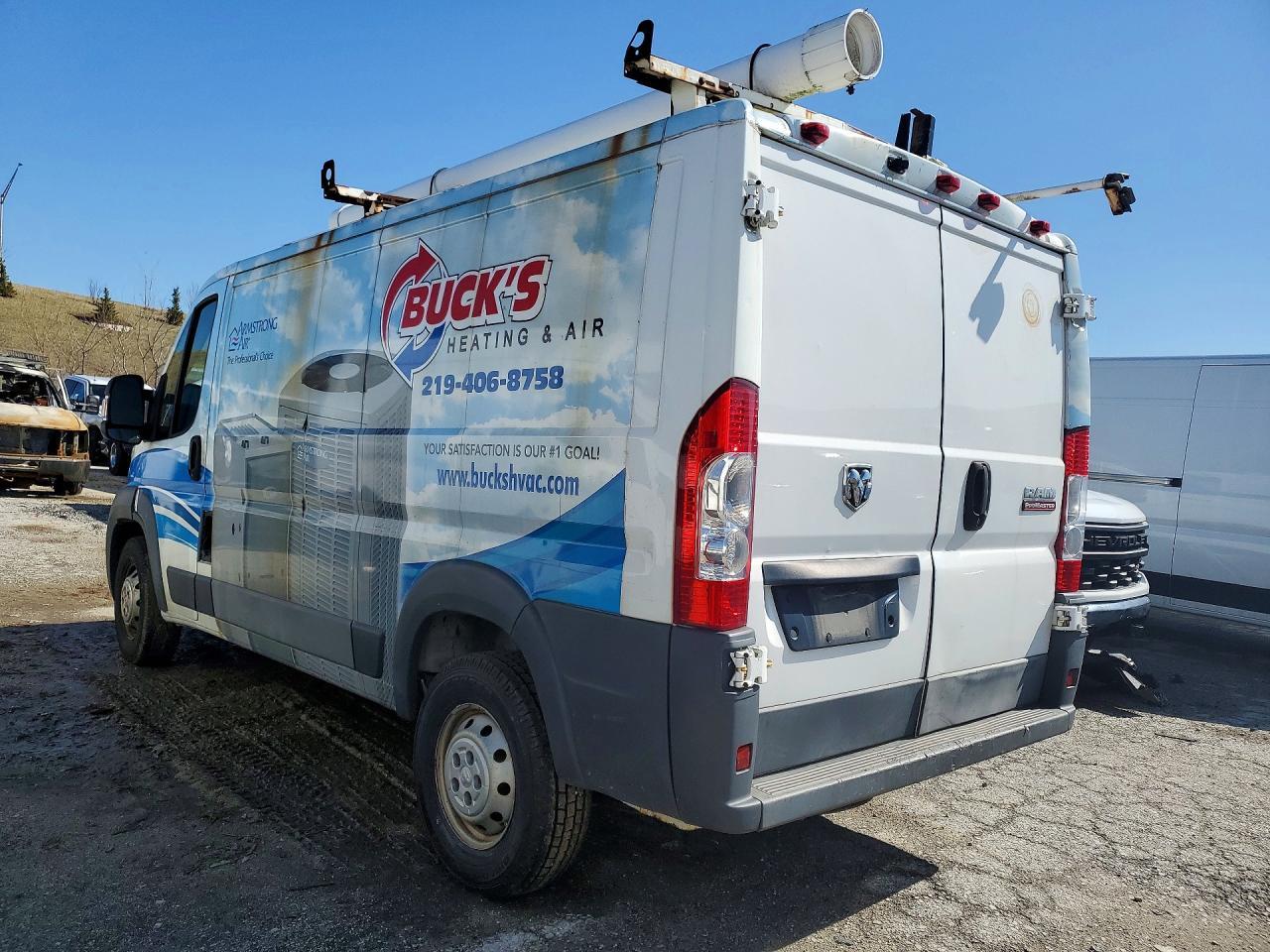 2015 Dodge Ram Promaster 1500 Utility / Service van