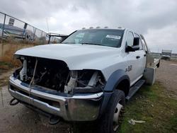 Dodge salvage cars for sale: 2015 Dodge RAM 5500 Flatbed Truck