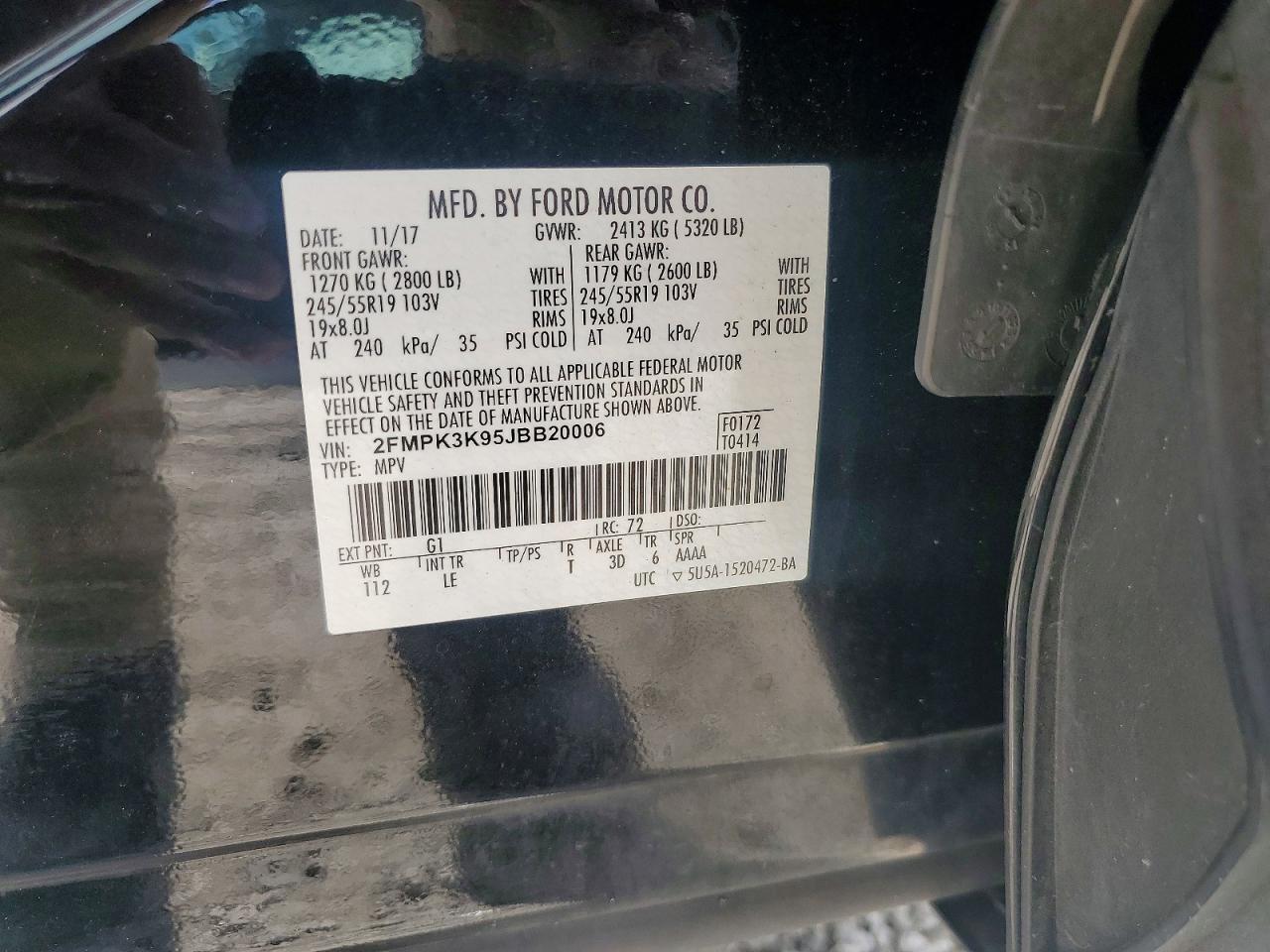 2018 Ford Edge Titanium