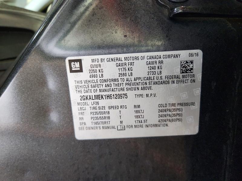2017 GMC Terrain sle