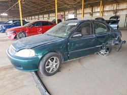 Honda salvage cars for sale: 2000 Honda Civic lx