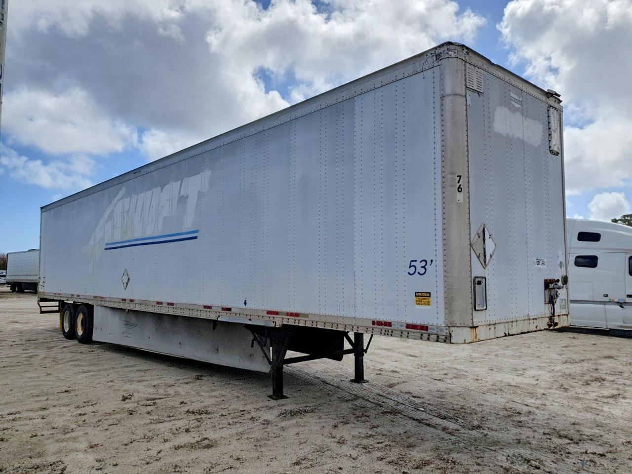 1999 Wabash SH DRY Van Trailer