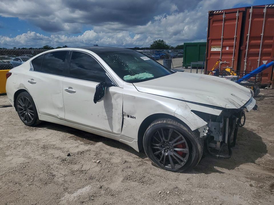 2018 Infiniti Q50 red Sport 400
