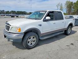 Vehiculos salvage en venta de Copart Dunn, NC: 2003 Ford F150 Supercrew