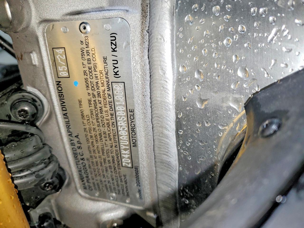 2024 Aprilia RSV4 1100