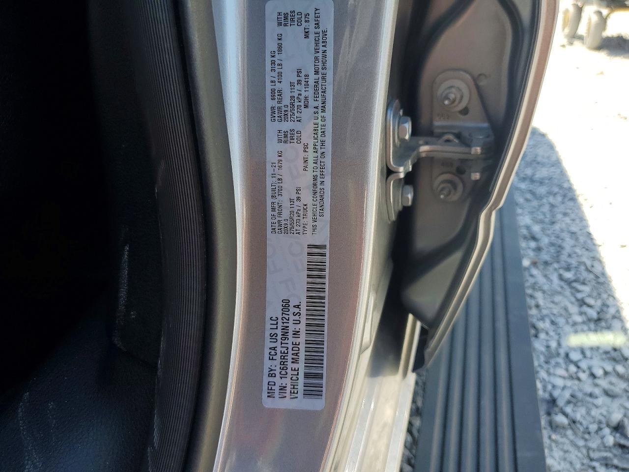 2022 Dodge 1500 Laramie